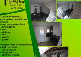 Foto 1 de Casa de Condomínio com 2 Quartos para alugar, 49m² em Agua Espraiada, Cotia