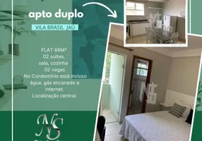 Foto 1 de Apartamento com 2 Quartos para alugar, 60m² em Vila Brasil, Jaú