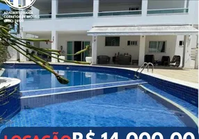 Foto 1 de Casa de Condomínio com 5 Quartos para alugar, 550m² em Vilas do Atlantico, Lauro de Freitas