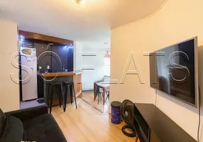 Foto 1 de Flat com 1 Quarto à venda, 49m² em Cidade Monções, São Paulo