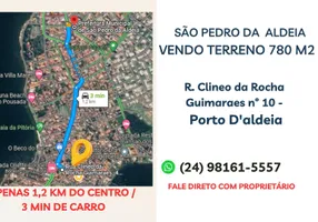 Foto 1 de Lote/Terreno à venda, 780m² em Porto da Aldeia, São Pedro da Aldeia