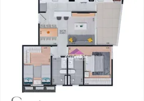 Foto 1 de Apartamento com 2 Quartos à venda, 72m² em Indaiá, Caraguatatuba