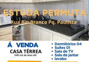 Foto 1 de Casa com 4 Quartos à venda, 246m² em Jardim Paulista, Bauru