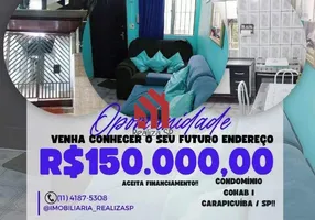 Foto 1 de Apartamento com 2 Quartos à venda, 49m² em Conjunto Habitacional Presidente Castelo Branco, Carapicuíba