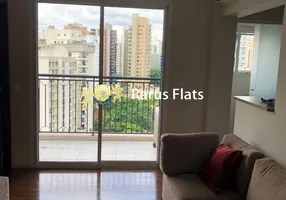 Foto 1 de Flat com 1 Quarto para alugar, 48m² em Vila Nova Conceição, São Paulo