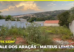 Foto 1 de Lote/Terreno à venda, 432m² em Vale dos Araçás, Mateus Leme