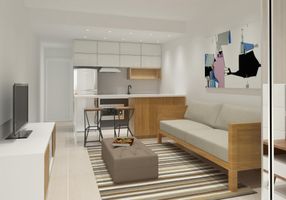 Flat com 1 Quarto à venda, 40m² em Itacoatiara, Niterói - imagem 1 Foto 1 de Flat com 1 Quarto à venda, 40m² em Itacoatiara, Niterói