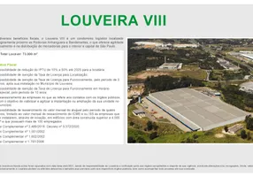 Foto 1 de Galpão/Depósito/Armazém para alugar, 21400m² em Terra Nobre, Louveira