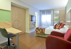 Foto 1 de Flat com 1 Quarto à venda, 27m² em Brooklin, São Paulo