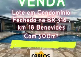 Foto 1 de Lote/Terreno à venda, 500m² em Centro, Benevides