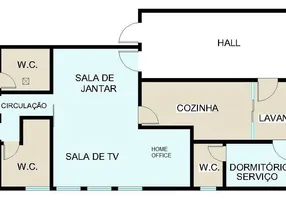 Foto 1 de Apartamento com 3 Quartos à venda, 90m² em Vila Alexandria, São Paulo