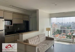 Foto 1 de Apartamento com 1 Quarto para alugar, 44m² em Brooklin, São Paulo