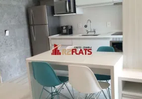 Foto 1 de Flat com 1 Quarto para alugar, 34m² em Brooklin, São Paulo