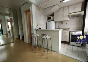 Foto 1 de Flat com 1 Quarto à venda, 42m² em Moema, São Paulo