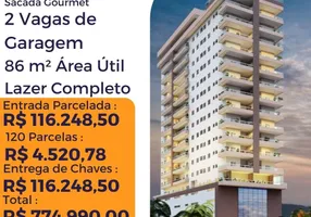 Foto 1 de Apartamento com 2 Quartos à venda, 86m² em Jardim Real, Praia Grande