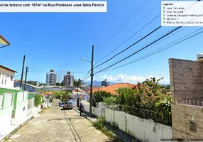 Foto 1 de Lote/Terreno à venda, 157m² em Capoeiras, Florianópolis