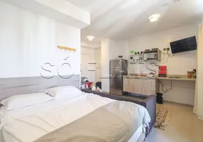 Foto 1 de Flat com 1 Quarto à venda, 32m² em Brooklin, São Paulo