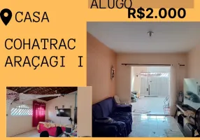 Foto 1 de Casa com 3 Quartos para venda ou aluguel, 200m² em Araçagy, São José de Ribamar