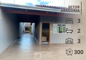 Foto 1 de Casa com 3 Quartos à venda, 223m² em Setor Araguaia, Aparecida de Goiânia