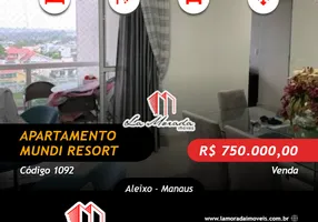 Foto 1 de Apartamento com 3 Quartos à venda, 96m² em Aleixo, Manaus