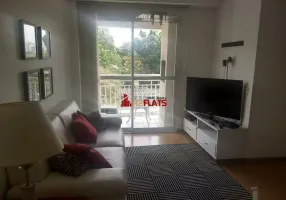 Foto 1 de Flat com 2 Quartos para alugar, 66m² em Moema, São Paulo