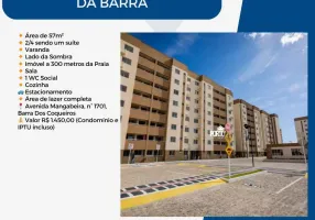 Foto 1 de Apartamento com 2 Quartos para alugar, 57m² em , Barra dos Coqueiros