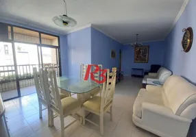 Foto 1 de Apartamento com 3 Quartos para venda ou aluguel, 116m² em Gonzaga, Santos