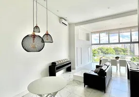 Foto 1 de Apartamento com 1 Quarto para alugar, 85m² em Cidade Monções, São Paulo