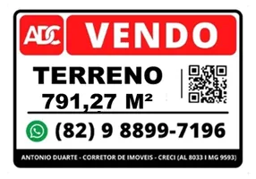 Foto 1 de Lote/Terreno à venda, 791m² em Peroba, Maragogi