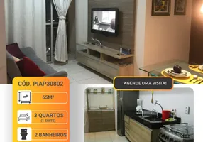 Foto 1 de Apartamento com 3 Quartos à venda, 65m² em Itapuã, Salvador