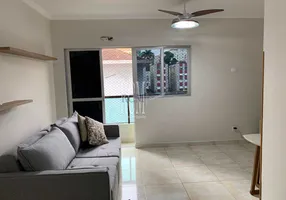 Foto 1 de Apartamento com 1 Quarto para alugar, 63m² em Centro, São Vicente