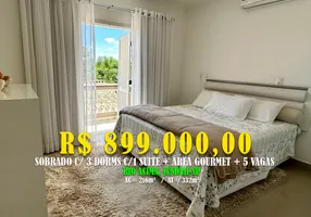 Foto 1 de Sobrado com 3 Quartos à venda, 216m² em Jardim Pacaembú, Jundiaí