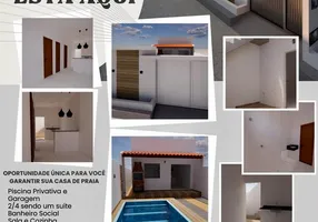 Foto 1 de Casa com 2 Quartos à venda, 48m² em Jaua Abrantes, Camaçari