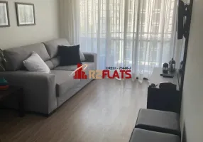 Foto 1 de Flat com 1 Quarto para alugar, 45m² em Jardins, São Paulo