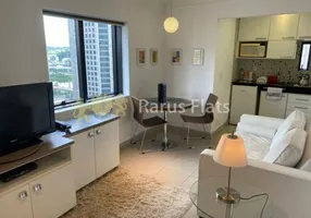 Foto 1 de Flat com 1 Quarto para alugar, 33m² em Brooklin, São Paulo