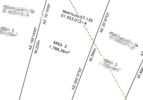 Foto 1 de Lote/Terreno à venda, 1788m² em Ressaca, Ubatuba