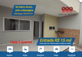 Foto 1 de Casa com 2 Quartos à venda, 85m² em Ancuri, Fortaleza