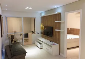 Foto 1 de Flat com 1 Quarto para alugar, 38m² em Brooklin, São Paulo