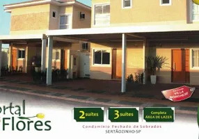 Foto 1 de Sobrado com 3 Quartos à venda, 117m² em Portal das Flores, Sertãozinho