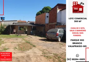 Foto 1 de Lote/Terreno com 1 Quarto à venda, 360m² em Parque Rio Branco, Valparaíso de Goiás