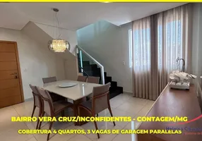 Foto 1 de Cobertura com 4 Quartos à venda, 168m² em Vera Cruz, Contagem