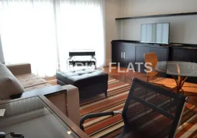 Foto 1 de Flat com 1 Quarto para alugar, 52m² em Pinheiros, São Paulo