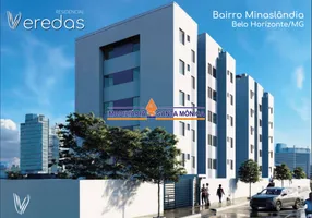 Foto 1 de Cobertura com 2 Quartos à venda, 111m² em Minaslândia, Belo Horizonte