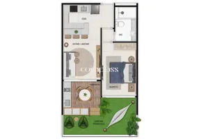 Foto 1 de Apartamento com 1 Quarto à venda, 59m² em Centro, Tamandare