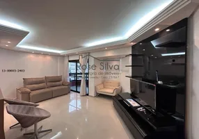 Foto 1 de Apartamento com 4 Quartos para alugar, 160m² em Vila Alzira, Guarujá