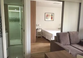 Foto 1 de Flat com 1 Quarto para alugar, 42m² em Moema, São Paulo