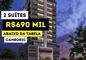 Foto 1 de Apartamento com 2 Quartos à venda, 69m² em Centro, Camboriú
