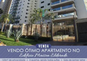 Foto 1 de Apartamento com 3 Quartos à venda, 123m² em Residencial Paiaguas, Cuiabá