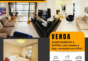 Foto 1 de Apartamento com 2 Quartos à venda, 87m² em Horto Florestal, Salvador