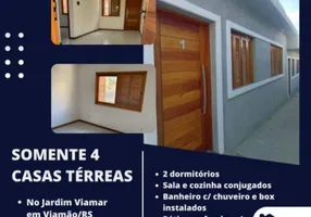 Foto 1 de Casa de Condomínio com 2 Quartos à venda, 60m² em Jardim Viamar, Viamão